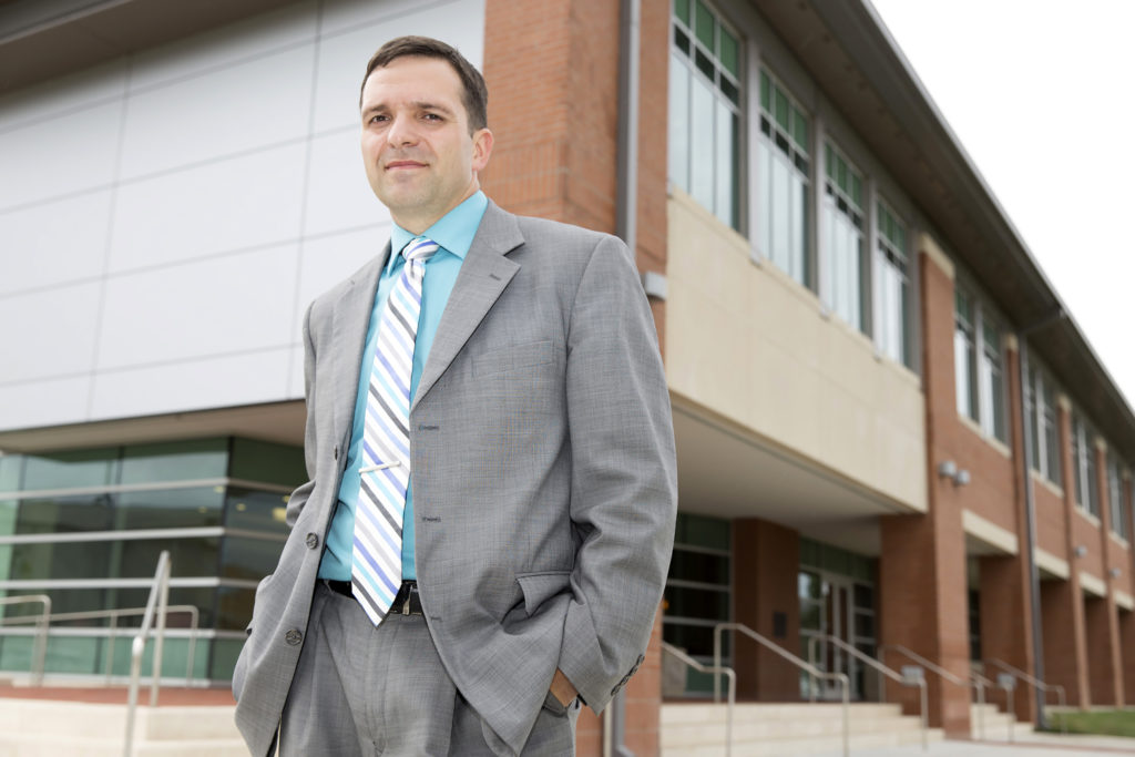 BACK TO SCHOOL: David Lafargue, SOWELA’s dean of industrial technology, created an accelerated PTEC curriculum for those who didn’t need to repeat general education requirements. (Photo by Lee Celano)